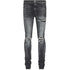 Amiri Mx1 Leather Storm Grey Jeans Pf23Mds045 516 - Style Centre Wholesale